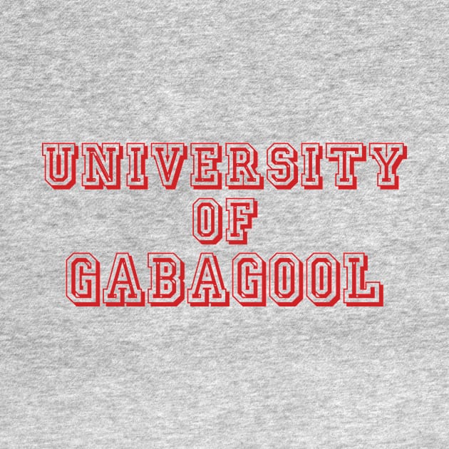 University of Gabagool by Yesterday Collection